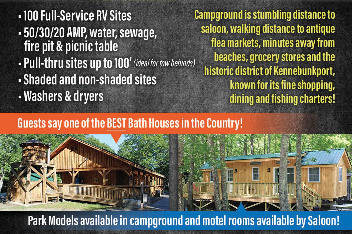 A picture of some types of rv sites.