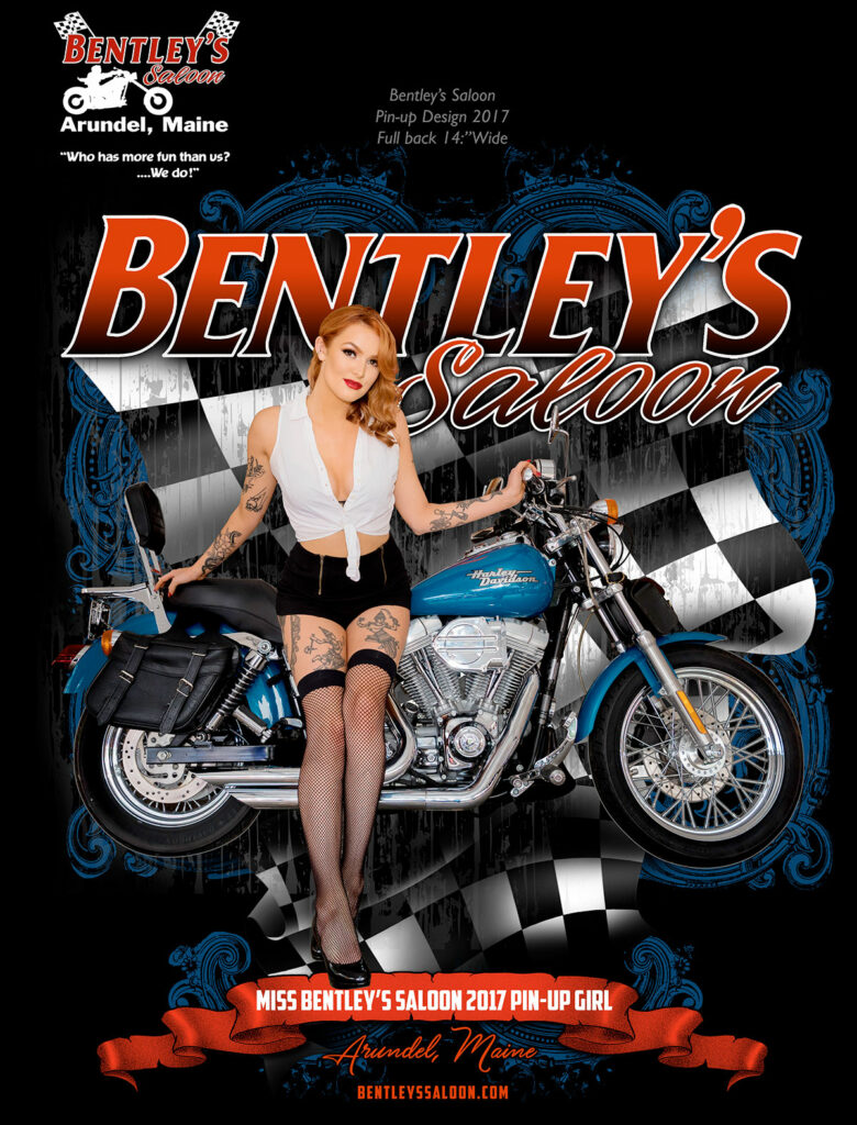 8th Annual Miss Bentley's PinUp Contest 1500 to Winner Bentley's Saloon