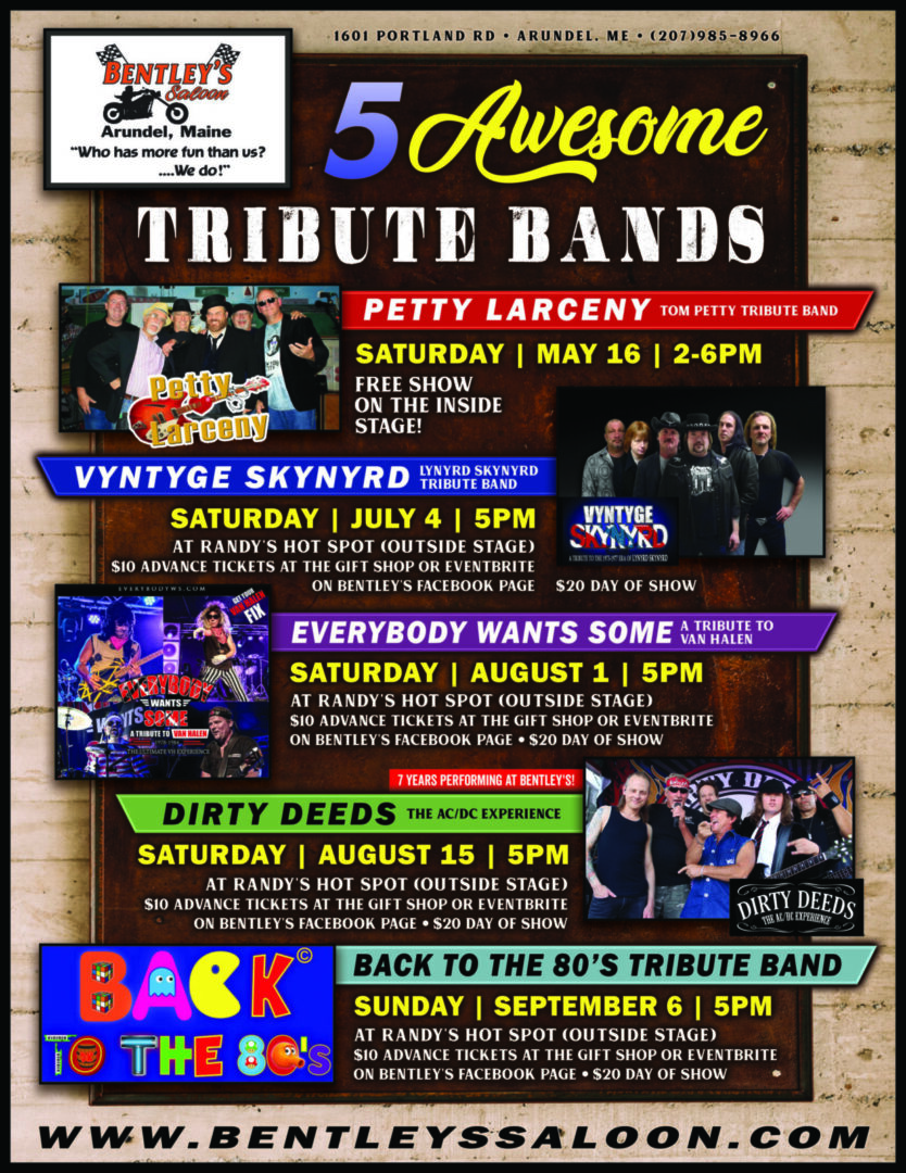 2020 Tribute Bands 2020 Tribute Bands
