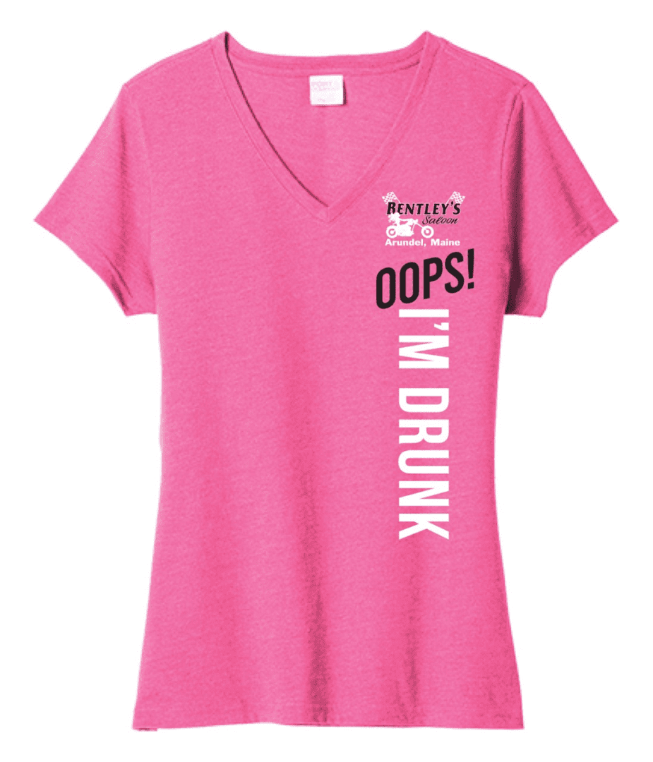 OOPS I'm Drunk V- Neck T-Shirt - Bentley's Saloon