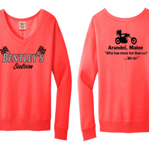 Poppy Color Ladies Sweatshirt