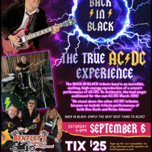 2025 AC/DC Tribute Band Tickets!