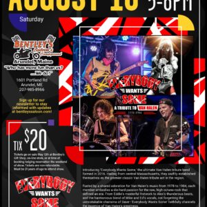 2025 Everybody wants some : Ultimate Van Halen!