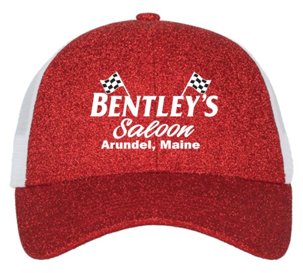 Ladies Glitter Hat-  Red or Blue ! - Image 3