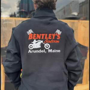 1/4 Zip Heavyweight Sweatshirt with Embroidered logos