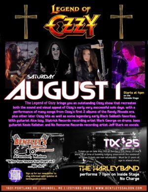 2026 Ozzy Tribute Band Show " Blizzard of Ozzy!"