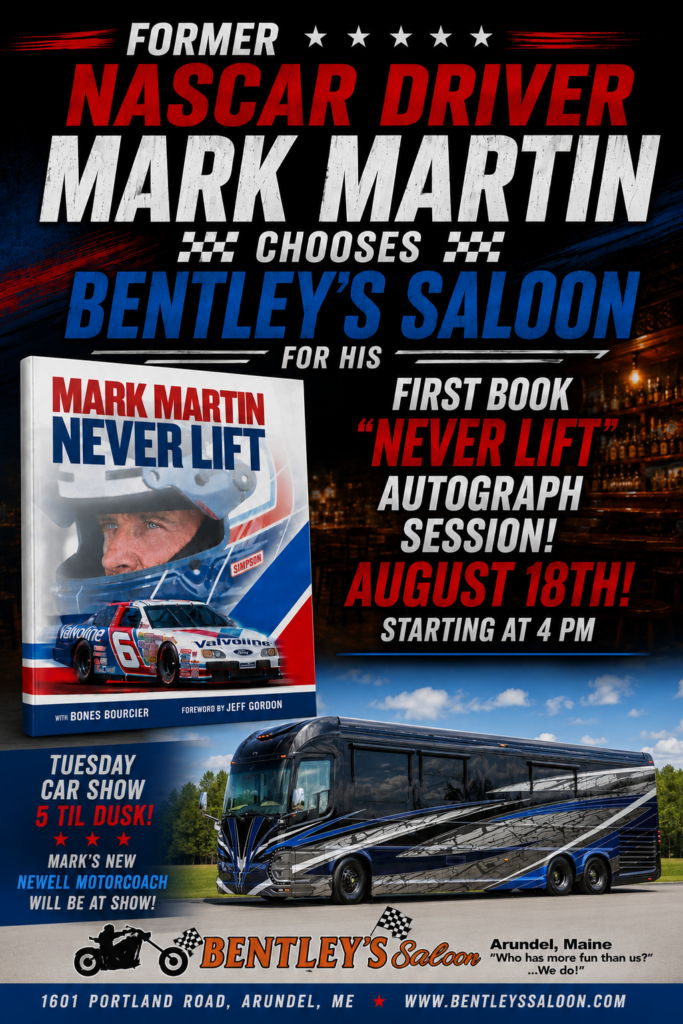 mark martin autograph session and new coach