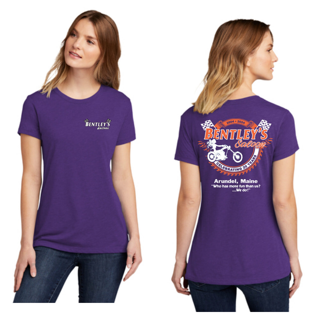 Ladies 20th Reg T purple